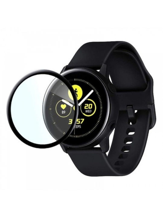 Hofi Hybrid 3D Vollflächig gehärtetes Glas für Galaxy Watch Active 2 40mm