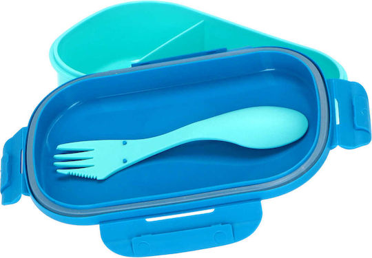 Kids Licensing Dino Space Plastic Kids' Food Container Dinosaurs Light Blue x x 6cm