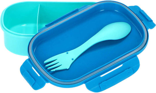 Kids Licensing Dino Space Plastic Kids' Food Container Dinosaurs Light Blue x x 6cm