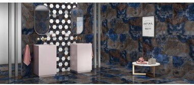 LV Granito Fliese 120x60cm Mehrfarbig