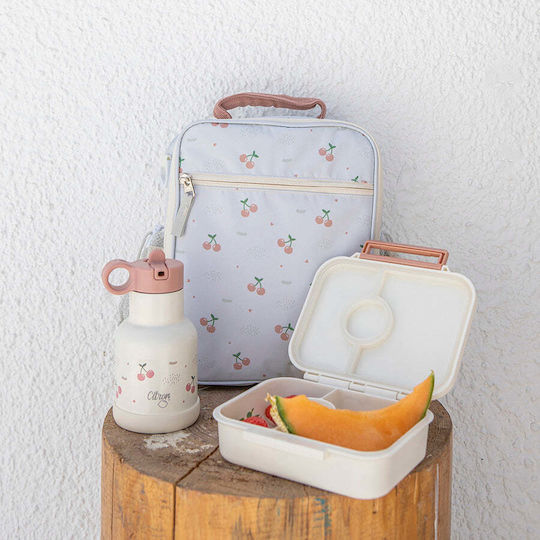 Citron Lunchbag Backpack School Insulated Backpack Lunch Bag 0.5lt Pink 22 x 9 x 26.5cm