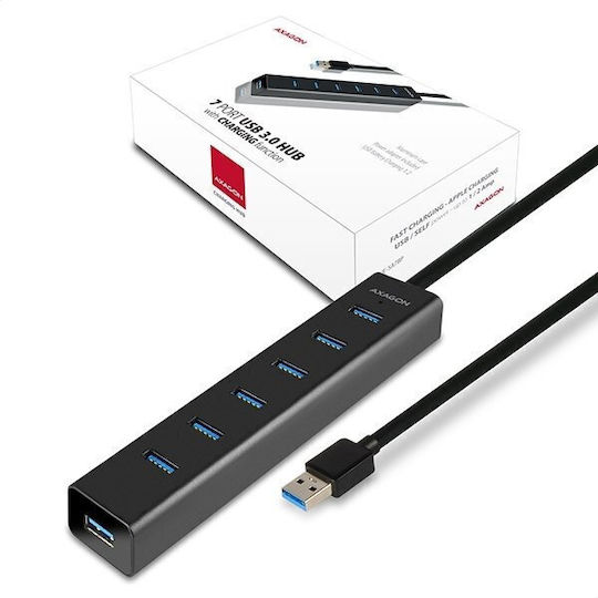 Axagon Hub 7 Θυρών USB 3.0 με σύνδεση USB-A