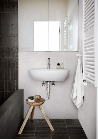 Marazzi Плочка Порцеланов Сияен 24x6см Черен