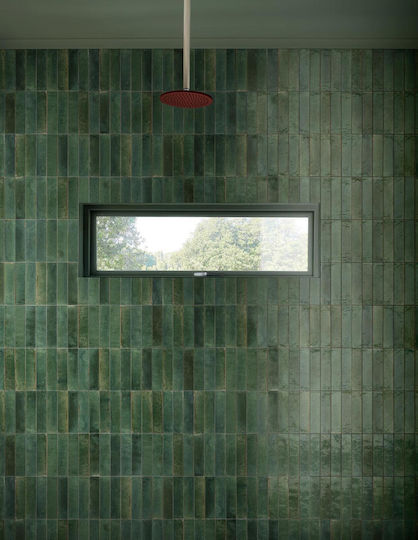 Marazzi Плочка Порцеланов Сияен 24x6см Зелен