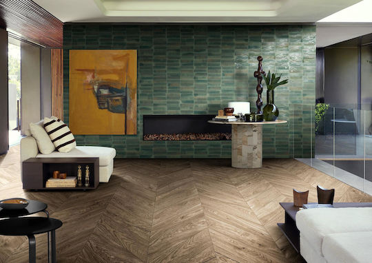 Marazzi Плочка Порцеланов Сияен 24x6см Сив