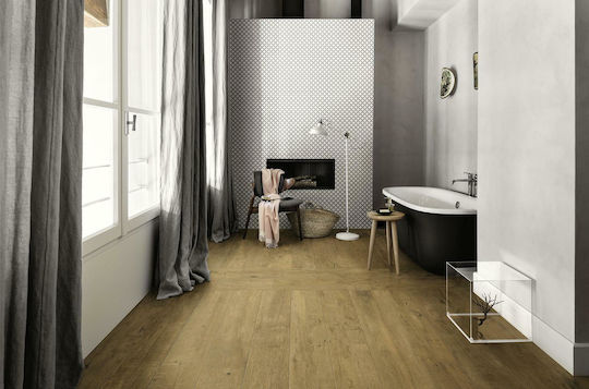 Marazzi Πλακάκι Δαπέδου Εσωτερικού Χώρου Πορσελανάτο Ματ 20x120cm Μπεζ