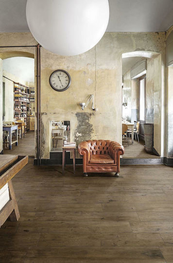 Marazzi Πλακάκι Δαπέδου Εσωτερικού Χώρου Πορσελανάτο Ματ 20x120cm Καφέ