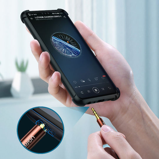 Ugreen Καλώδιο Ήχου 3.5mm male - RCA male Μαύρο 2m με Επίχρυσους Ακροδέκτες 80847
