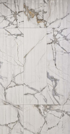 Imola Gloss Ceramic Tile 75x25cm White