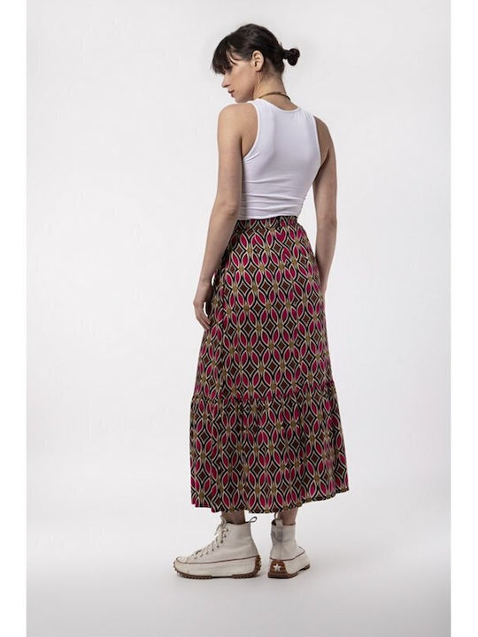 Women's Maxi Croise Skirt