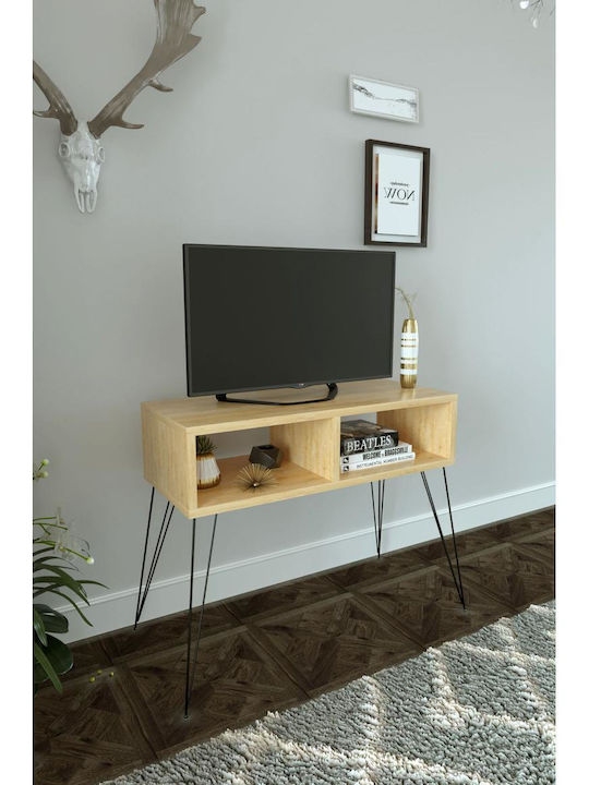 Amara Particle Board TV Furniture Oak L72xW30xH58.6cm