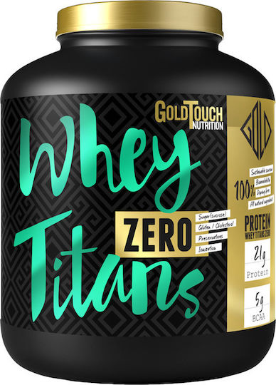 GoldTouch Nutrition Whey Titans Zero Whey Protein Gluten Free with Flavor Chocolate 2kg