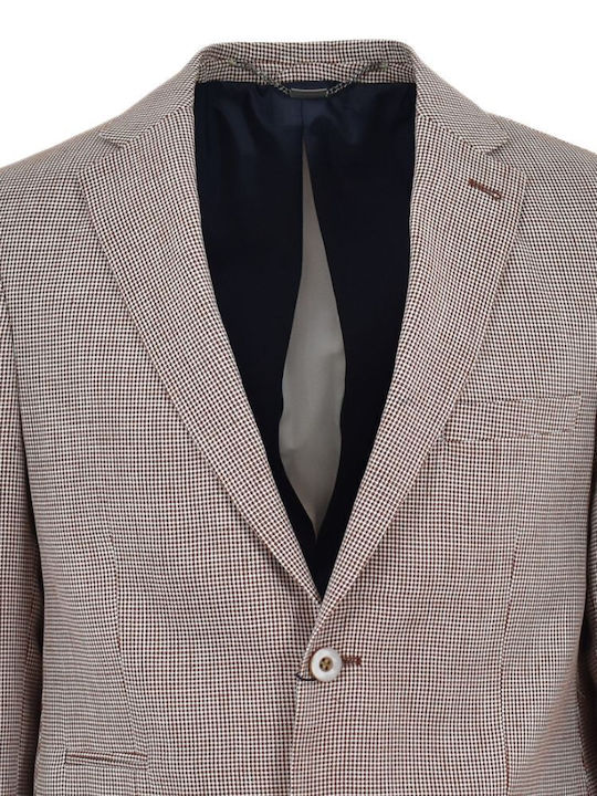 Men's Suit Jacket Burgundy