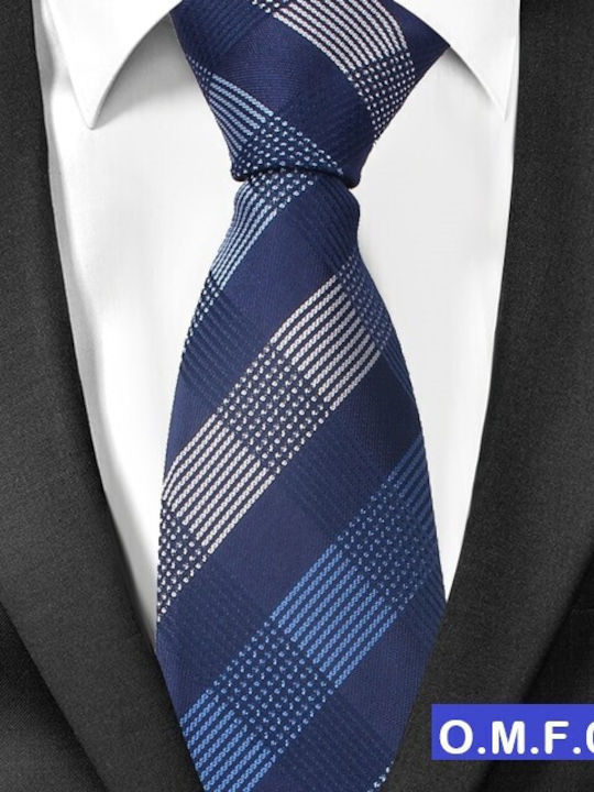 Men's Tie Printed Navy Blue