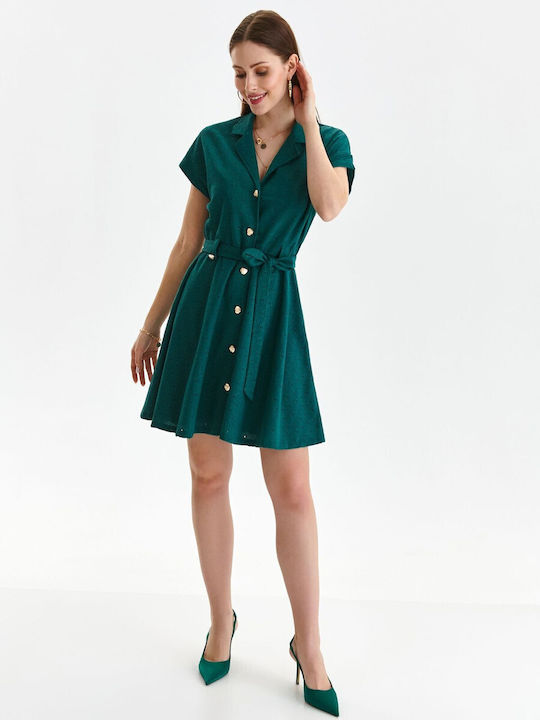 Make your image Summer Mini Dress Green