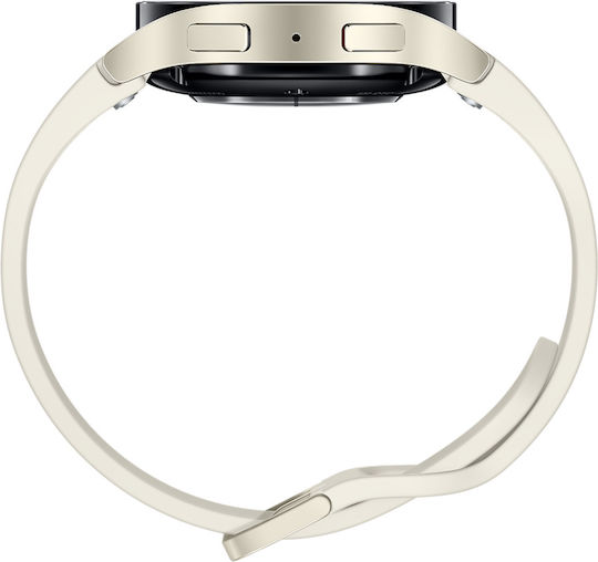 Samsung Galaxy Watch6 Bluetooth Aluminium 40mm Waterproof with Heart Rate Monitor (Gold)