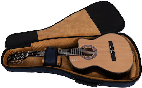 Wagon Case Series Κλασικής Κιθάρας με Επένδυση Μπλε