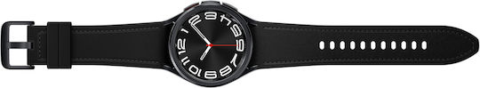 Samsung Galaxy Watch6 Classic Bluetooth Stainless Steel 43mm Waterproof with Heart Rate Monitor (Black)