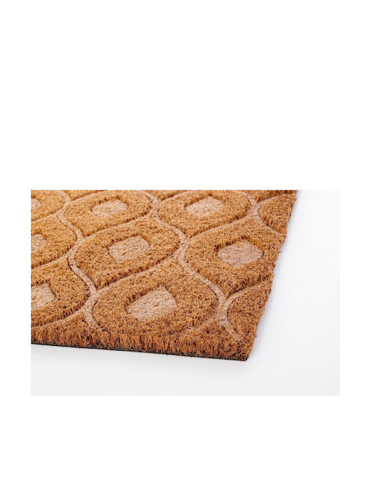 Bizzotto Coconut Fiber Doormat Maris Drop Brown 40x60cm