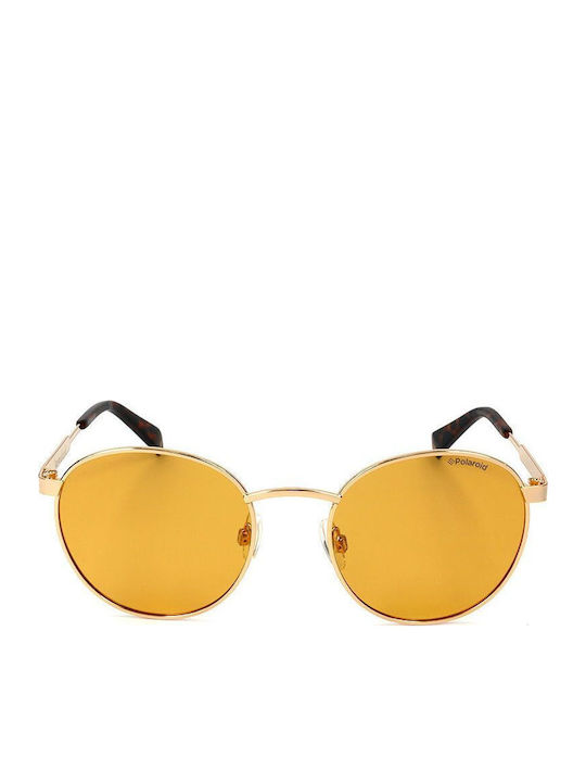 Polaroid Love Island x Polaroid Pop Unisex Ochelari de soare cu Cadru Gold Polarized Orange PLD 2053/S/LI 01KZ/HE