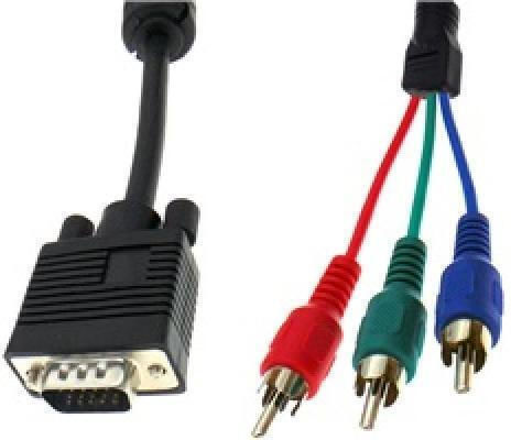 OWI Кабел VGA мъжки - VGA мъжки Черен 1.8м (04.001.0187)