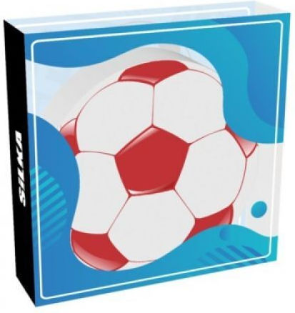 Xella Γόμα για Μολύβι Football (Διάφορα Χρώματα) Γκρι