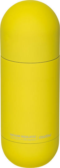 Asobu Orb Bottle Thermos Stainless Steel 460ml Yellow