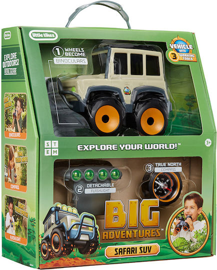Little Tikes Big Adventures - Stem Safari Suv Car for 3+ Years Old