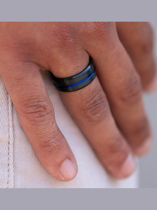 Piercing.gr Ring made of Steel Gold Plated