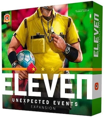 Portal Games Game Expansion Eleven: Football Manager - Unexpected Events for 1 Player 14+ Years (EN)