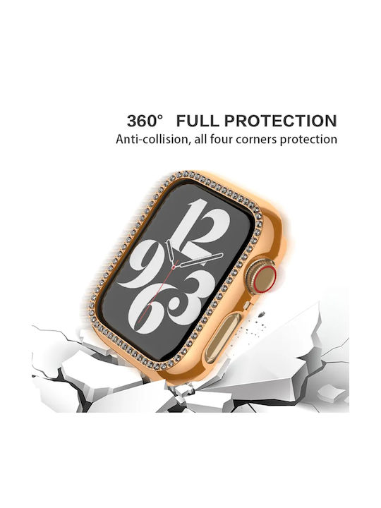 Sonique Пластмасов Калъф в Сребрист цвят за Apple Watch 45 мм
