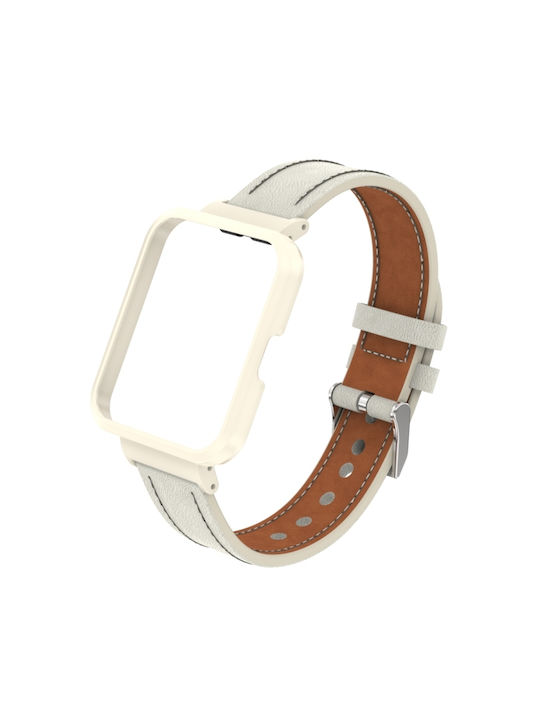 Watch Μεταλλική Θήκη σε Λευκό χρώμα για το Mi Watch Lite Watch Μεταλλική Θήκη σε Λευκό χρώμα για το Mi Watch Lite