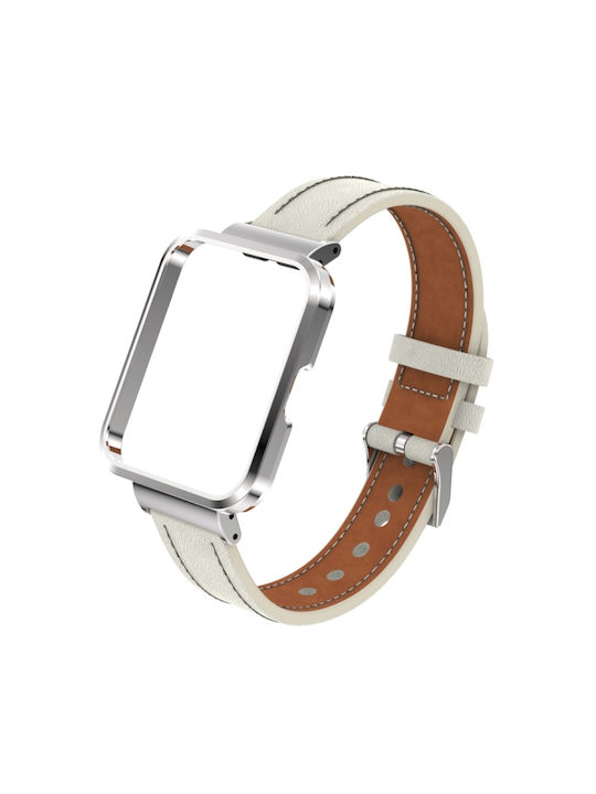 Watch Metal Case in White color for Mi Watch Lite