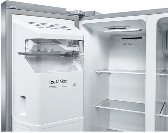 Bosch Ψυγείο Ντουλάπα 562lt Total NoFrost Υ178.7xΠ90.8xΒ70.7εκ. Inox KAD93AIEP
