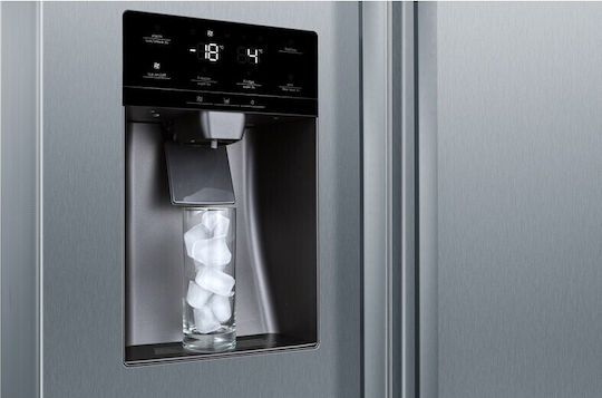 Bosch Ψυγείο Ντουλάπα 562lt Total NoFrost Υ178.7xΠ90.8xΒ70.7εκ. Inox KAD93AIEP