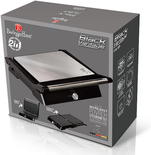 Berlinger Haus Sandwich Maker for for 4 Sandwiches Sandwiches 2200W Inox