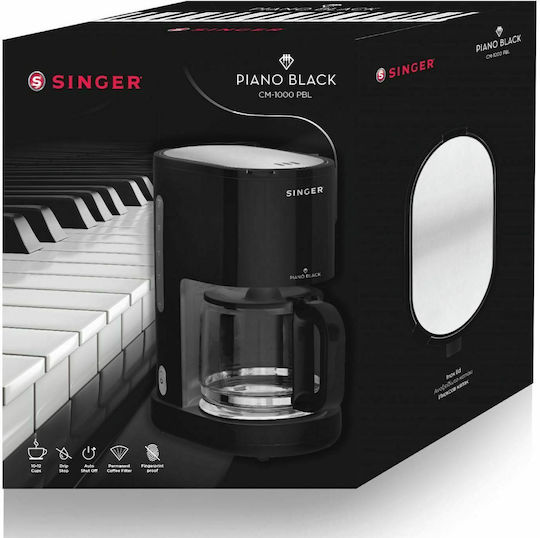 Singer Καφετιέρα Φίλτρου 1000W