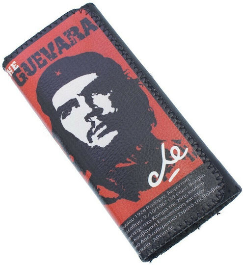 PO.S Che Guevara Καπνοθήκη από Δερματίνη με Μαγνητικό Κούμπωμα 15x7.5εκ.
