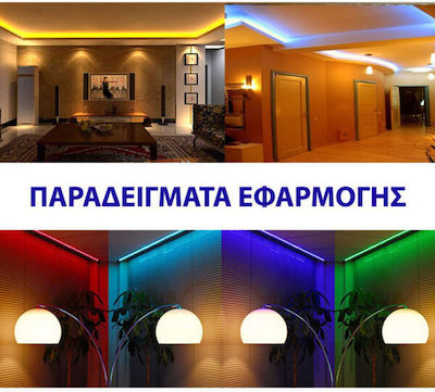 Adeleq LED Strip Power Supply 24V RGB Length 5m and 576 LEDs per Meter