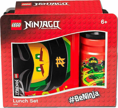 Lego Πλαστικό Παιδικό Δοχείο Φαγητού Ninjago Classic