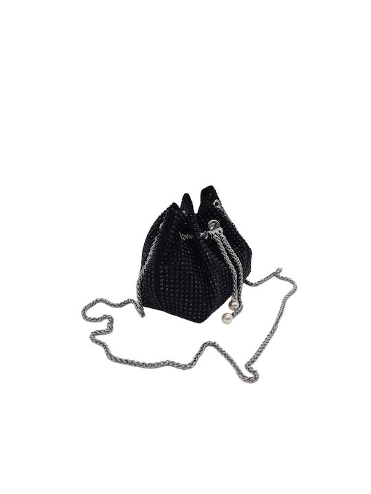 Borsa Nuova Women's Pouch Shoulder Black