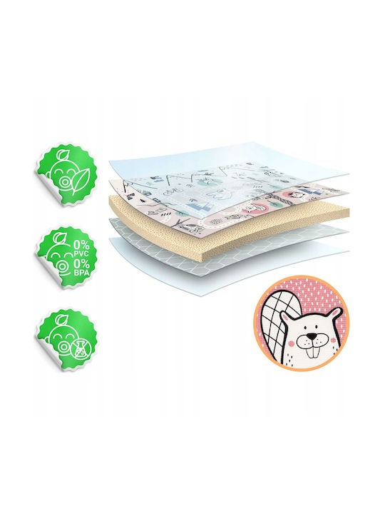 Nukido Kids Synthetic Activity Mat 150x180cm 1.5mm Pink