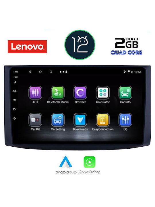 Lenovo Sistem Audio Auto pentru Audi A7 Chevrolet Aveo 2006-2010 (Bluetooth/USB/AUX/WiFi/GPS/Apple-Carplay/Partitură) cu Ecran Tactil 9"