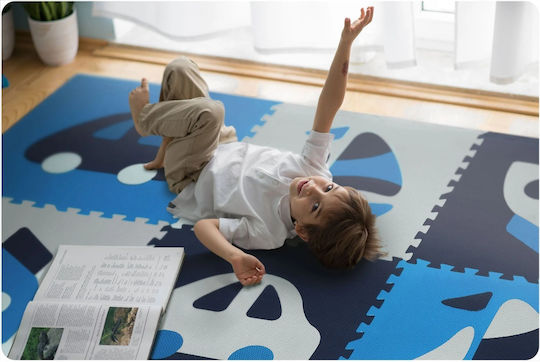 Ricokids Интерактивен Пъзелен Под Транспортни Средства 9 Части