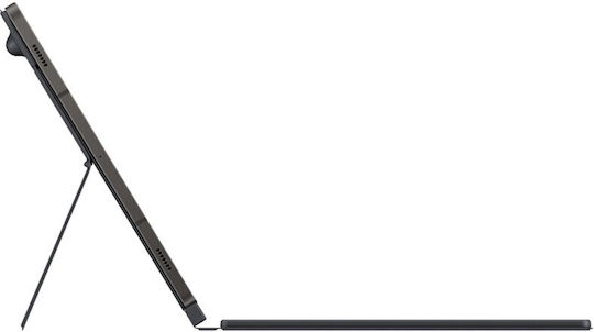 Samsung Флип капак с Клавиатура в Гръцки Черен (Галакси Таб С9) EF-DX715UBEGWW
