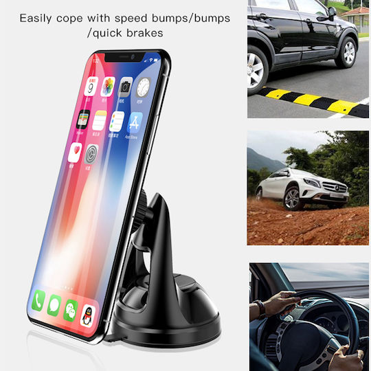 Yesido C72 Suport Auto pentru Telefon cu magnet Neagră