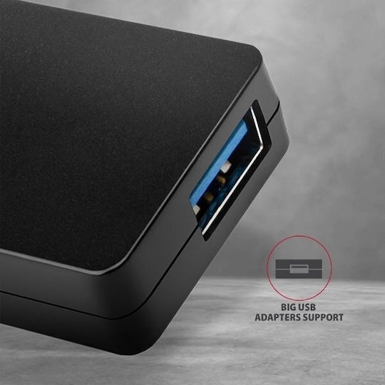 Axagon Hub 4 Θυρών USB 3.2 με σύνδεση USB-A