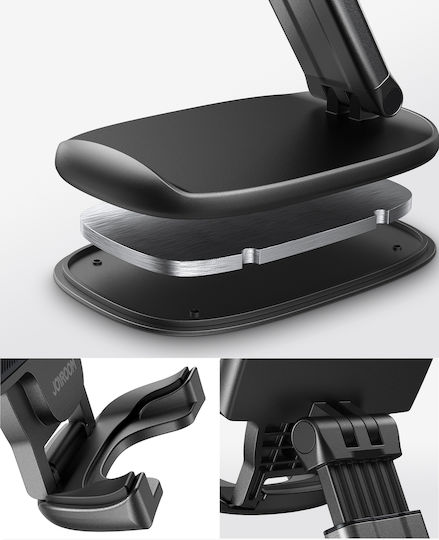 Joyroom foldable stand Βάση Γραφείου για Κινητό σε Μαύρο χρώμα