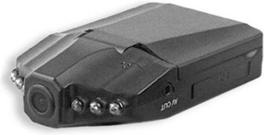 Grundig Digital Video Recorder Camera 720P Windshield Car DVR Set with Rear Camera, 1" Display with Suction Cup