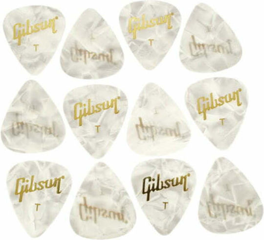 Gibson Plektren Gitarre Set 12Stück